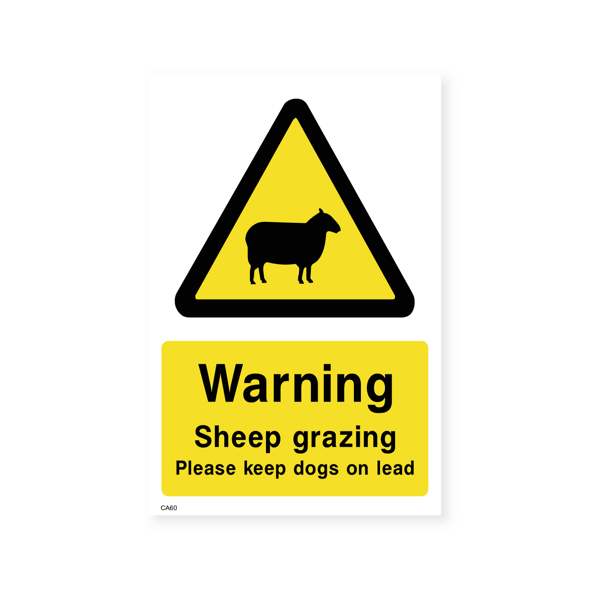 Sheep Grazing Warning Sign – Safety Signs & Stickers