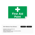 First aid point sign