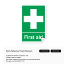 First aid sign