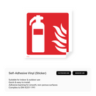 Fire extinguisher symbol