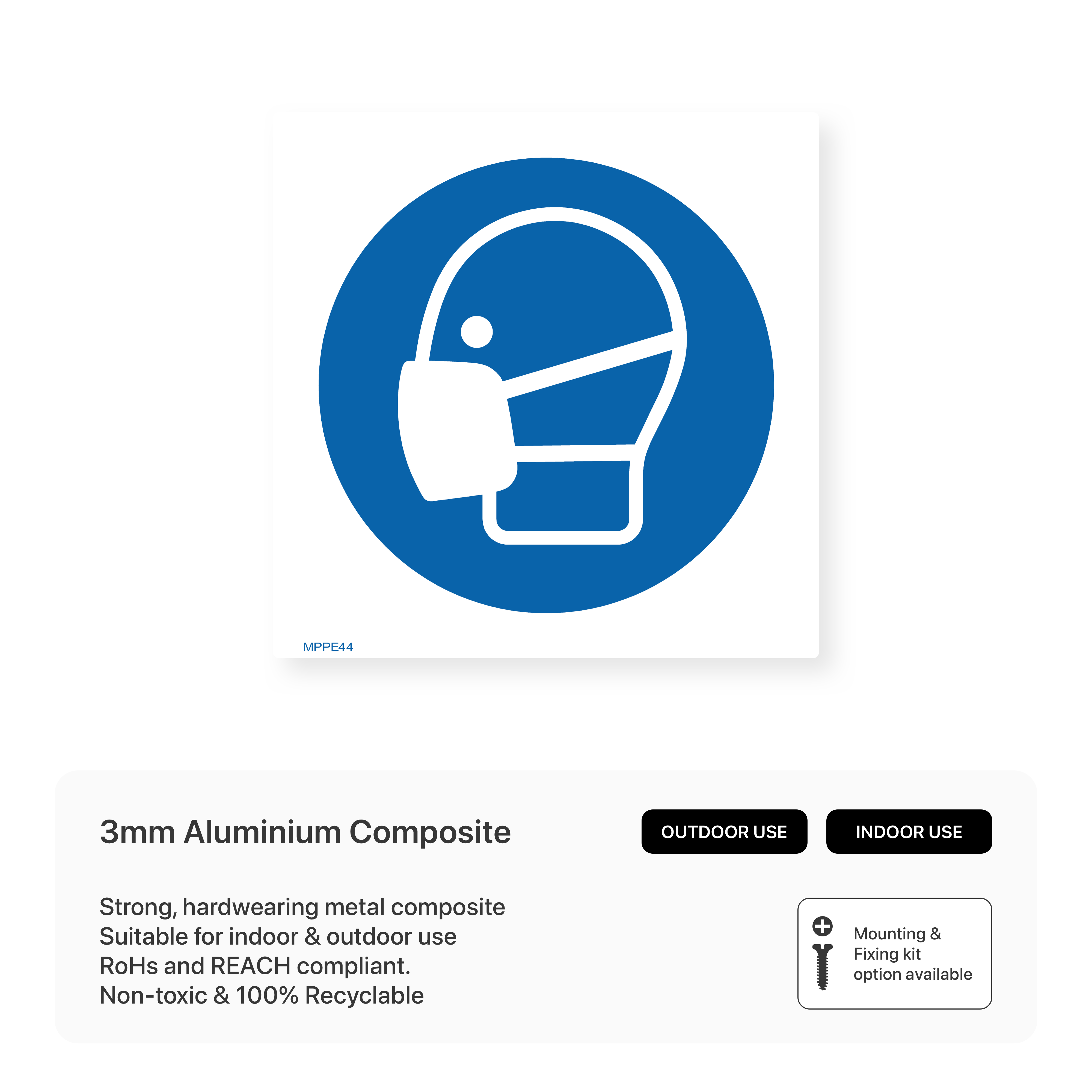 Face Mask Symbol Sign – Safety Signs & Stickers