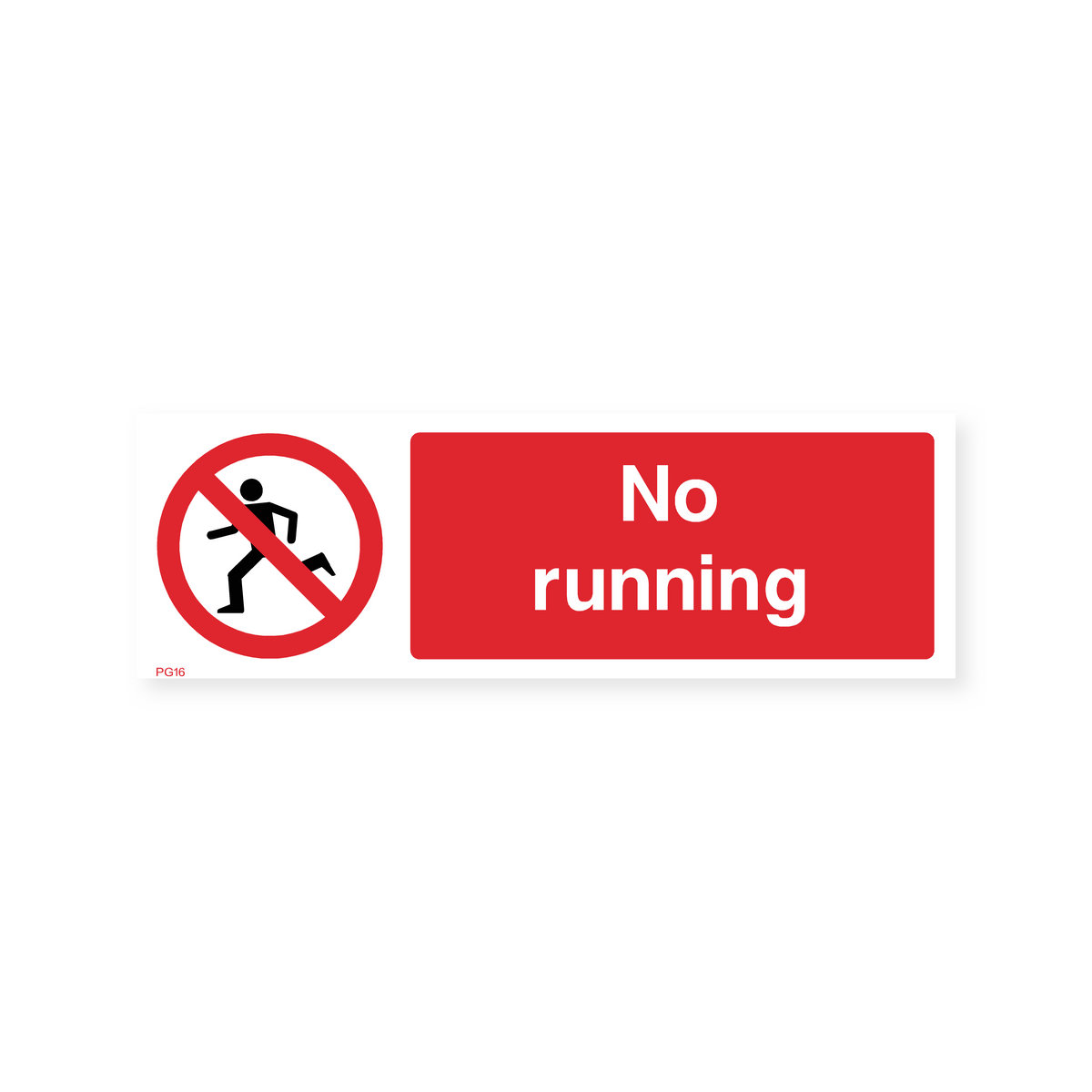 No Running Sign – Safety Signs & Stickers